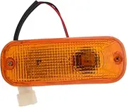 Side Light Signal Light Truck Accessories LED Truck Marker Lamp Auto Bus Lamps Signal Marker Lights Trailer Side Lights LED Side Lights Universal LED Lights Plastic Yellow