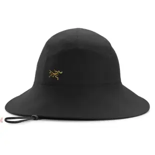 加拿大 ARCTERYX 始祖鳥 Sinsola 漁夫帽.可折疊遮陽帽.圓盤帽.防曬休閒運動帽_X000005114 24K 黑