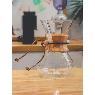手沖咖啡分享壺 透明高硼硅玻璃鉆石咖啡壺 400/600ml chemex濾紙