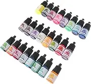 CORHAD 5ml Liquid Resin Dye 24 Colors Pigment Set Epoxy Craft Pigment Diy Resin Craft Supplies