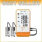 Wall Mountable Refrigerator Thermometer with Dual Power for Cold Chain Safety