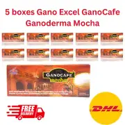 5x GanoCafe Mocha by Gano Excel | Ganoderma Coffee | Energy & Wellness Boost