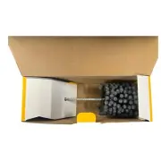 (1) NEW 4-1/8" 120 grit Flexible Cylinder Hone Bore Diameter Ball Engine Flex