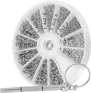 ETHZZLE Micro Screwdriver Kit Miniature Tool Assortment for Electronics Watch Repair Stainless Steel