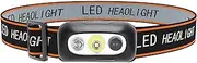 LED Headlamp | Rechargeable Head Lamp | Portable Headlight | 4 Lighting Modes Head Torch | Hard Hat Headlamp | Head Lamp Flashlight for Running, Fishing and Camping