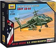 7408 1/144 Apache Helicopter Plastic Model Kit