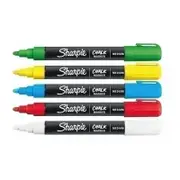 SHARPIE Chalk Wet Marker Assorted Pack of 5 Box of 4