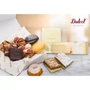 Gourmet Bakery Assortment Gift Box With Luxury Dusting Powder