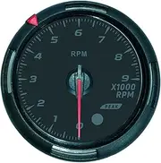 ZFGVGNMTYA 60MM Tachometer for Boat 0~9000 RPM Meter Vacuum Water Temp Oil Temperature Oil Press Gauge 64 Colors for Car Truck Motorcycle Car Tachometer(Tachometer)
