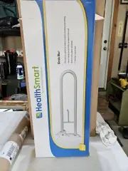 HEALTHSMART Wall Mounted Foldaway Grab Bar, Powder Coated Steel, 30"