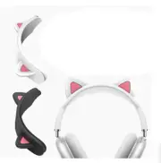 For AirPods Max Wireless BT Headset Protective Beam Cover Silicone Cat Ears New
