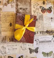 HANDMADE Book NATIVE BLACK PAGES Junk Journal Grimoire Diary Cosplay LARPing