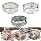 Snack Tray Veggie Tray Fruit Plate Multipurpose with Compartment Party Dried