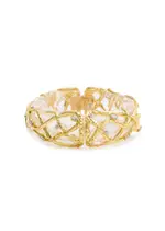 Alexis Bittar Liquid Vine Lucite and 14kt Gold-plated Bracelet ONE SIZE