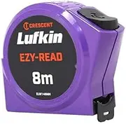 Crescent Lufkin Ezy Read Measuring Tape, 8 Meter x 25 mm Size