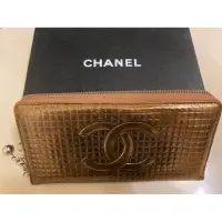 在飛比找蝦皮購物優惠-CHANEL香奈兒 法國精品品牌 長皮夾