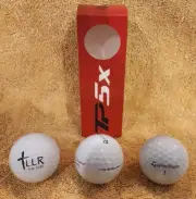 TAYLOR MADE 1 TP5X GOLF BALLS Set of 3 White Custom BRAND NEW IN BOX TaylorMade