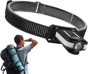 Led Headlights | 200Lm Headlights with Clip,Rechargeable 1000mAh Battery Outdoor Headlamp for Outdoor Activities Hunting Camping