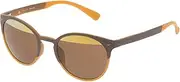 [Police] Injected Sunglasses with UV Protection - Brown