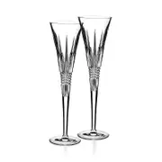 Waterford Lismore Diamond Toasting Flute, Set of 2