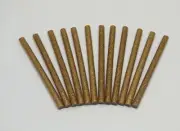 GlueSticksDirect Gold Glitter Faux Wax Glue Stick Mini X 4" 24 Sticks
