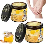 Bee Venom Advanced Joint and Bone Cream, Bee Venom Joint Gel, Natural Formula for Back, Neck, Hands, Knee(2PCS)