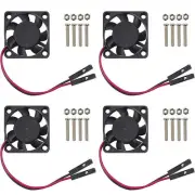 for Raspberry Pi Fan 4Pcs Raspberry Pi Cooling Fan Brushless CPU Cooling Fan