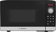 Bosch Home & Kitchen Appliances Bosch Serie 2 FFL023MS2B Freestanding microwave, 44 x 26 cm, Stainless steel