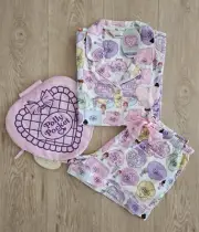 Peter Alexander Ladies Polly Pocket Pj Shortie Set Plus Size 1+ (16-18) BNWT