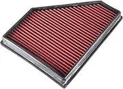 Vuzmode Replacement Cold Air Intake Filter, for, E81 E82 E84 X1 E88 116 E90 E91 E92 E93 335I Washable Reusable OEM 13717797465 Air Filter Car Air Filter