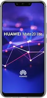 [HUAWEI] Mate 20 Lite Hybrid/Dual-SIM 64GB Factory Unlocked 4G Smartphone - International Version (Black)