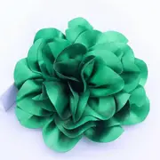 19CM Brooch Large Flower Badge Fashion Lapel Pin green