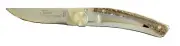 Claude Dozorme CD.142.79 - 9cm Dressed Series Stainless Steel Pocket Knife (Line