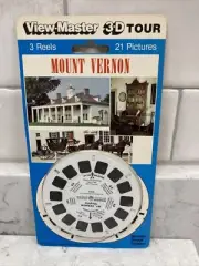 NEW Mount Vernon 3D View-Master 3 Reel In Sealed Packet