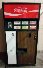 (10) "VINTAGE" SODA VENDING MACHINE 12oz "CAN" Vend Labels (Flavor Strip) -Coke