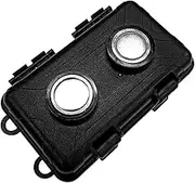 Toguma Magnetic Key Holder Under Car Key Cabinets Key Box Hide A Key Magnetic Car Waterproof Magnetic Key Hider Outdoor Cases for GPS Trackers (Black)