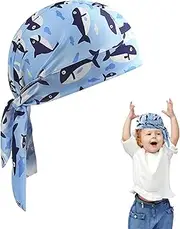 [Generic] Head Scarf Headband,Riding Sun Headscarf Skull Wrap | Breathable Headwear Fashion Accessories, Fish Print Hair Wrap for Hiking Cycling