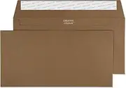 Blake Envelopes Creative Colour 223 Briefumschläge Haftklebung Milch Schokolade DL+ 114 x 229 mm - 120g/m² | 500 Stück