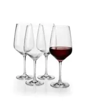 VILLEROY & BOCH Voice Basic Red Wine Glasses, Set of 4 NEW