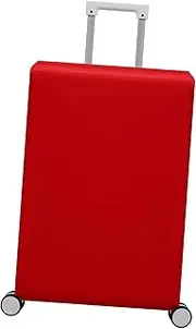 [AKOOSY] Elastic Luggage Cover for Suitcases Stretchable Trolley Case Protector Dustproof Scratch Resistant Easy Red
