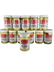 Pickled Eggs Pack of 12 Shatter Proof Jars Bar Tavern Food