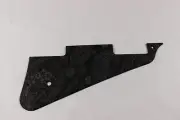 Matte Black Treadplate Aluminum Paisley Pickguard fits Gibson Les Paul Studio