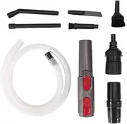 Fdit Fdit Mini Micro Vacuum Cleaners Adapter Tool Universal Dusty Brush Vacuum Attachment Car Vehicle Kit for 28mm or 35mm (Needs Adapter) Cleaner