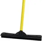 FURemover Original Indoor Pet Hair Rubber Broom with Carpet Rake and Squeegee...