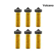 5PCS MK8/V6//Volcano Brass Nozzle PTFE Coating Nozzle Clone CHT MK8 V6 Nozzle For CR10 Ender3 SWX1 3d printer Hotend Ext