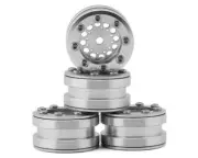RC4WD Rage V2 1.0" Beadlock Wheels (Silver) (4) [RC4ZW0356]