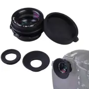 1.08x-1.60x Zoom Viewfinder Eyepiece Magnifier for Nikon D60 D80 D90 D20 Camera