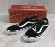 Vans Adult Unisex Old Skool Classic Skate Shoes Black/White VN000D3HY28 - 5.5/7