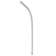 20" Microphone Gooseneck 5/8-27 Thread Flexible Tube Extension, Silver Tone