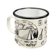 Nostalgic Art The Mountains Are Calling 360ml Enamel Mug Tea/Coffee Cup w/Handle